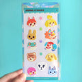 Animal Crossing Clear Stickers