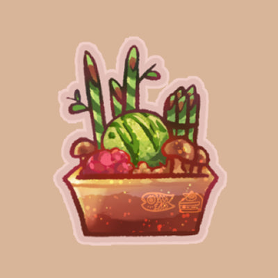 Bonsai Desserts Stickers