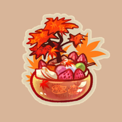 Bonsai Desserts Stickers