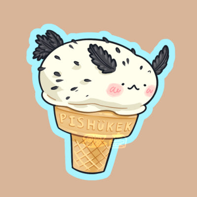Sea Bunny Dessert Stickers