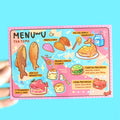 Tea Time | Menu Postcard Prints