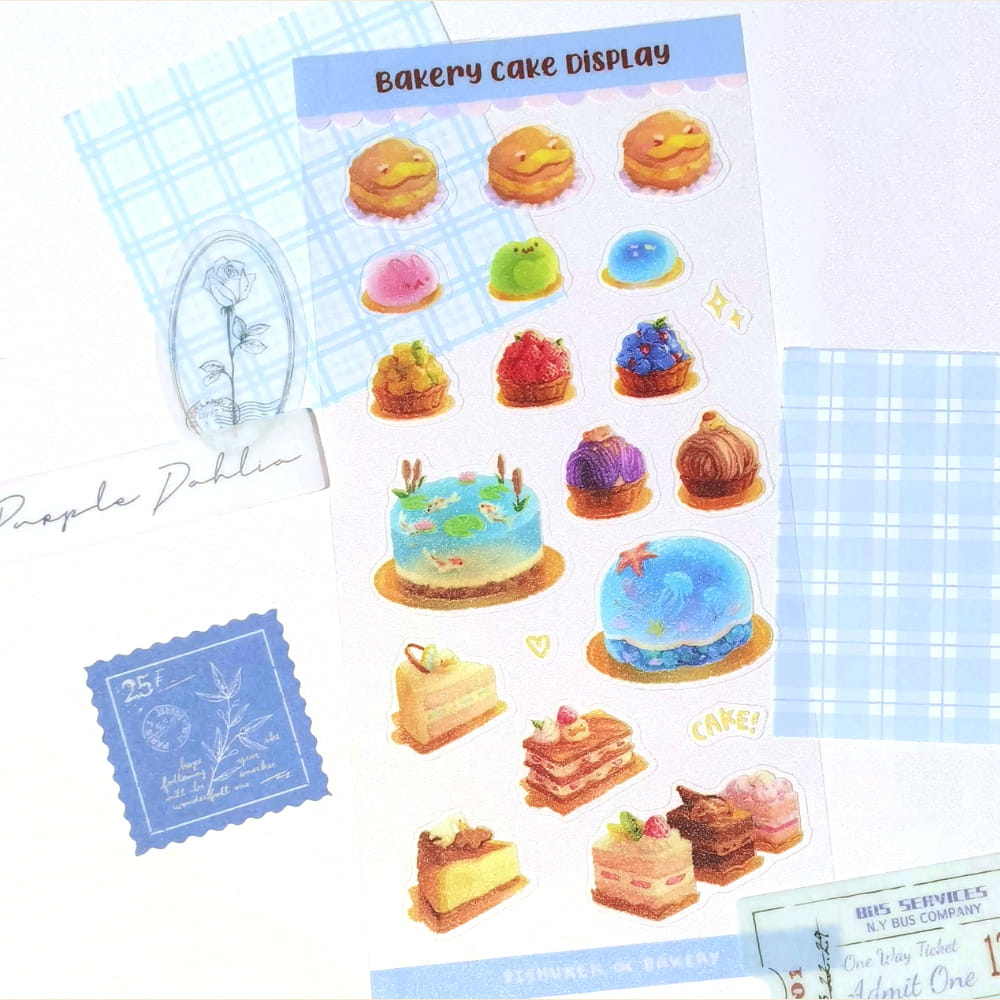 Bakery 1 Sticker Sheets