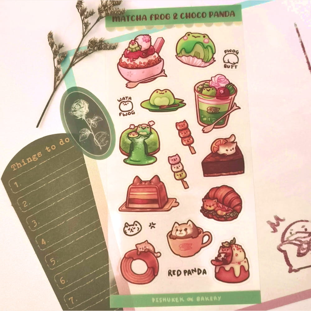 Bakery 1 Sticker Sheets