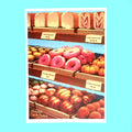 Bread Shelf | Bakery Postcard Print