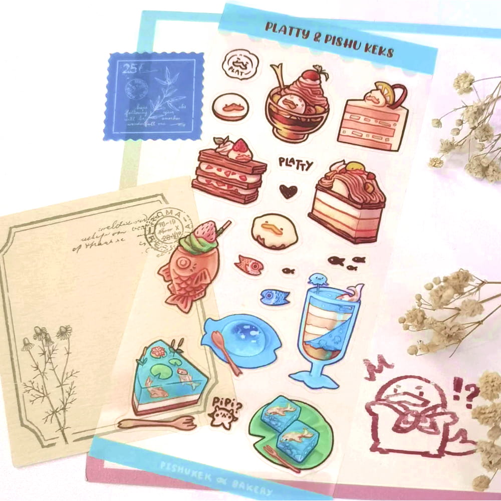 Bakery 1 Sticker Sheets