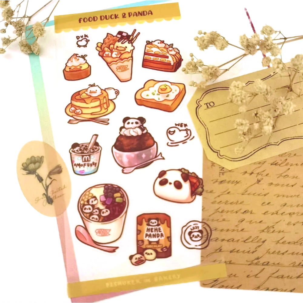 Bakery 1 Sticker Sheets