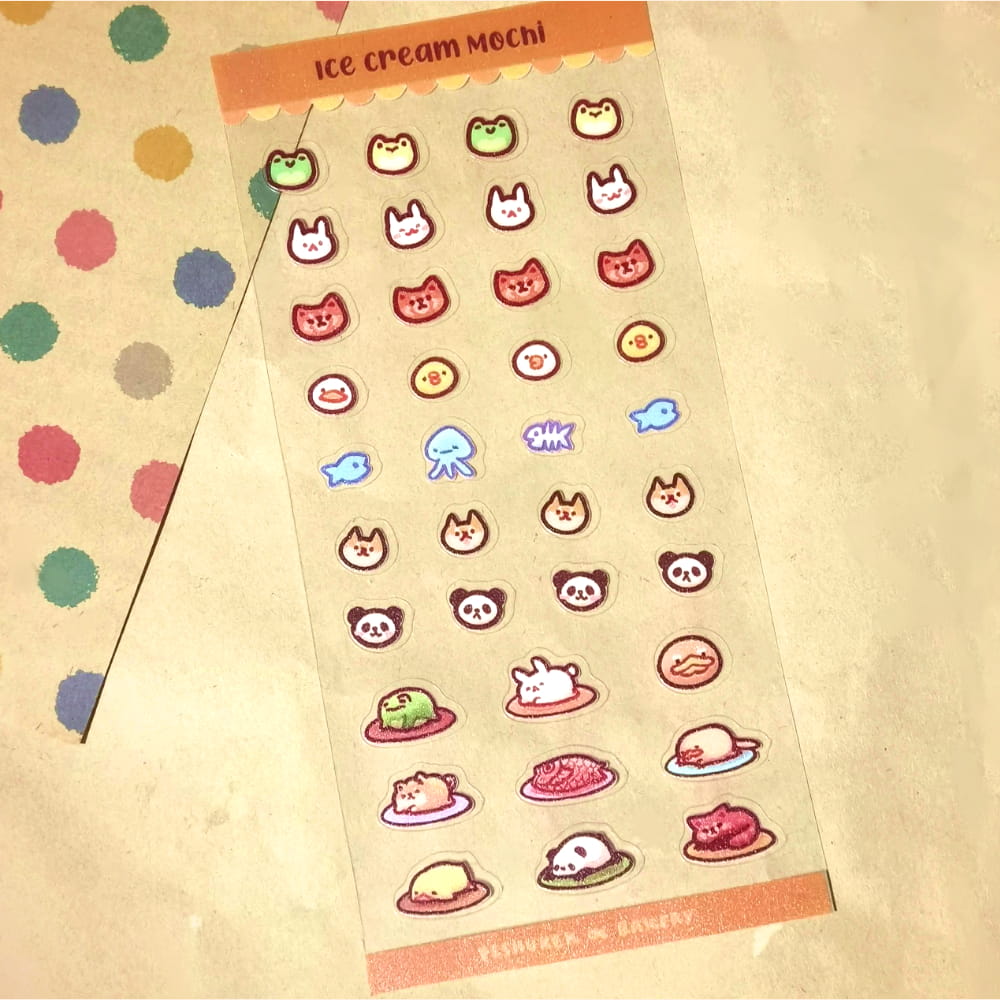 Bakery 1 Sticker Sheets