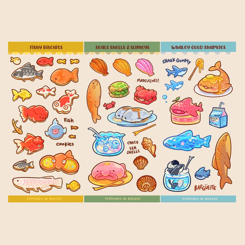 Bakery 2 Sticker Sheets
