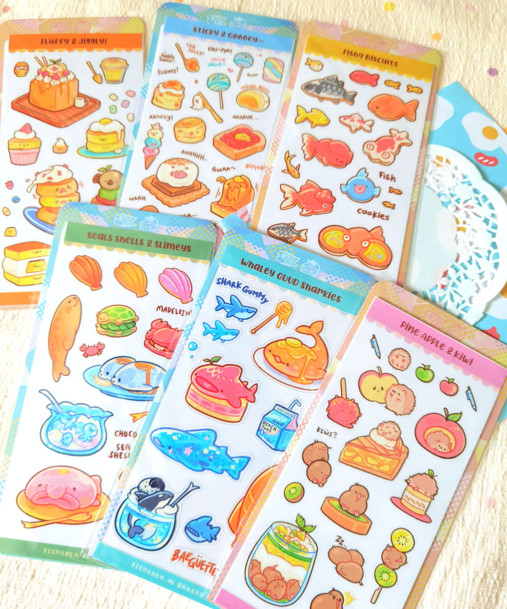 Bakery 2 Sticker Sheets