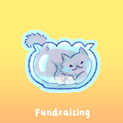 Cats Fundraising Stickers