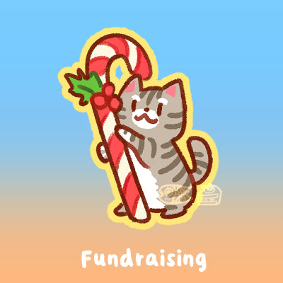 Cats Fundraising Stickers