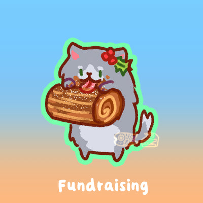 Cats Fundraising Stickers
