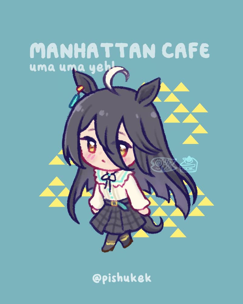 Uma Musume Standee Keychain