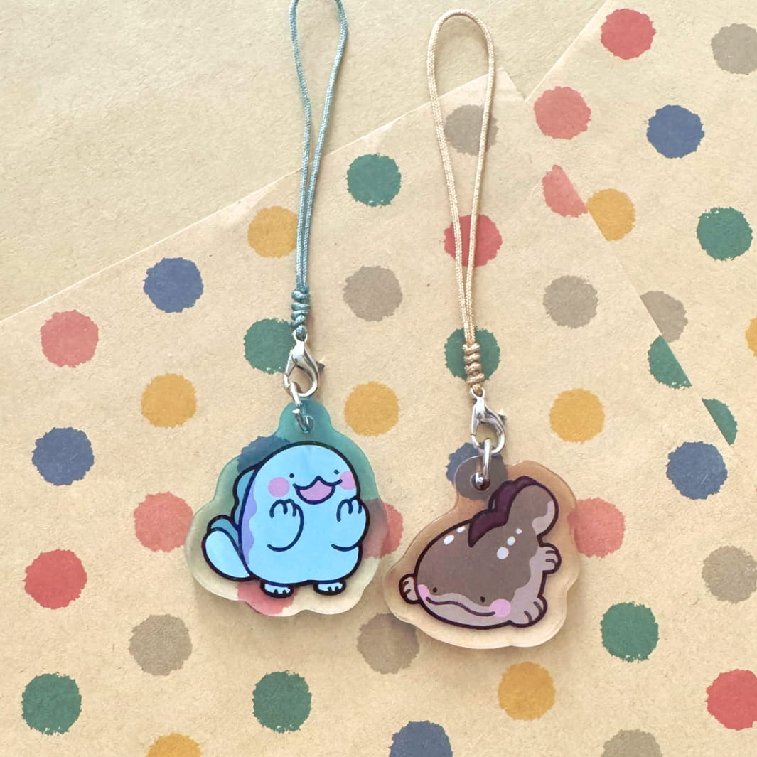 Matchy Pokes Phone charm