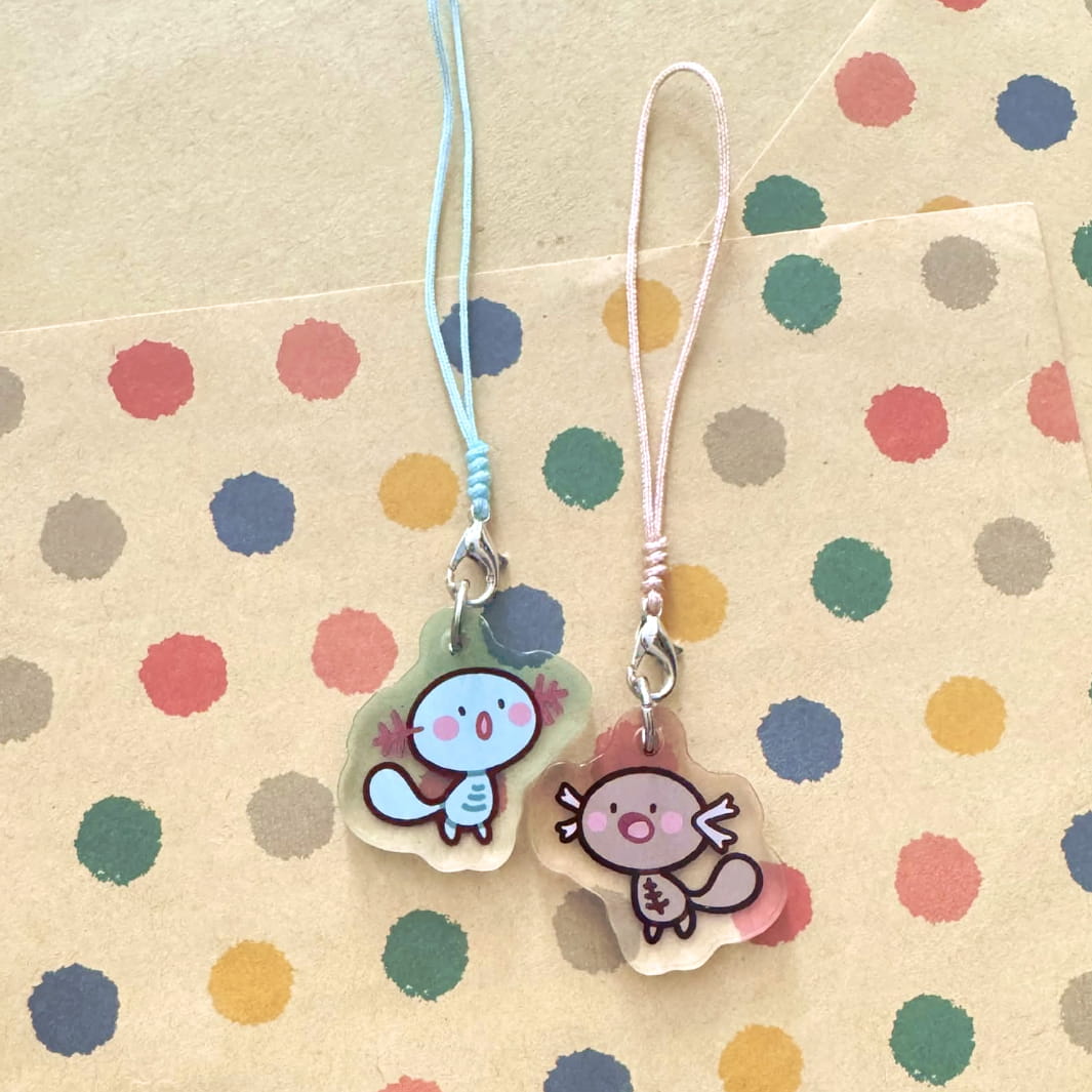 Matchy Pokes Phone charm