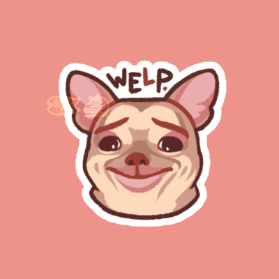 Meme dogs and Hawt Dawgs Stickers