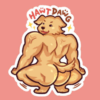 Meme dogs and Hawt Dawgs Stickers