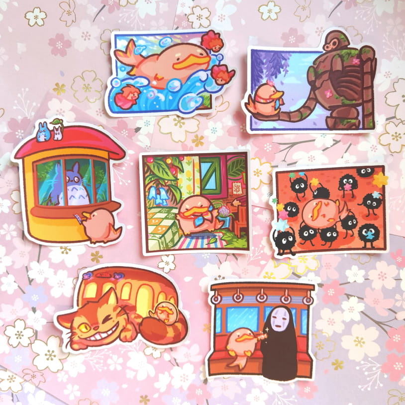 Platty Museum Stickers
