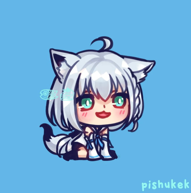 Hololive Standee Keychain