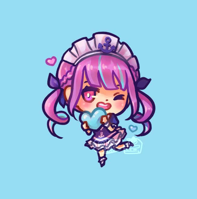 Hololive Standee Keychain