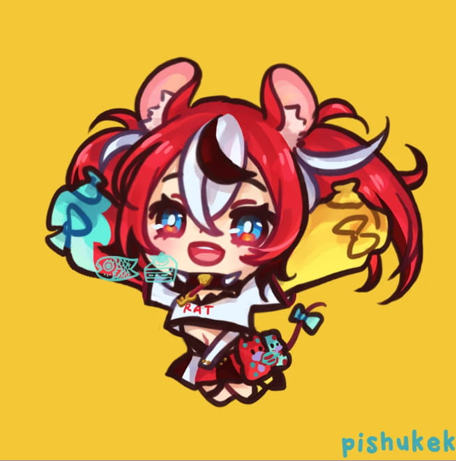 Hololive Standee Keychain