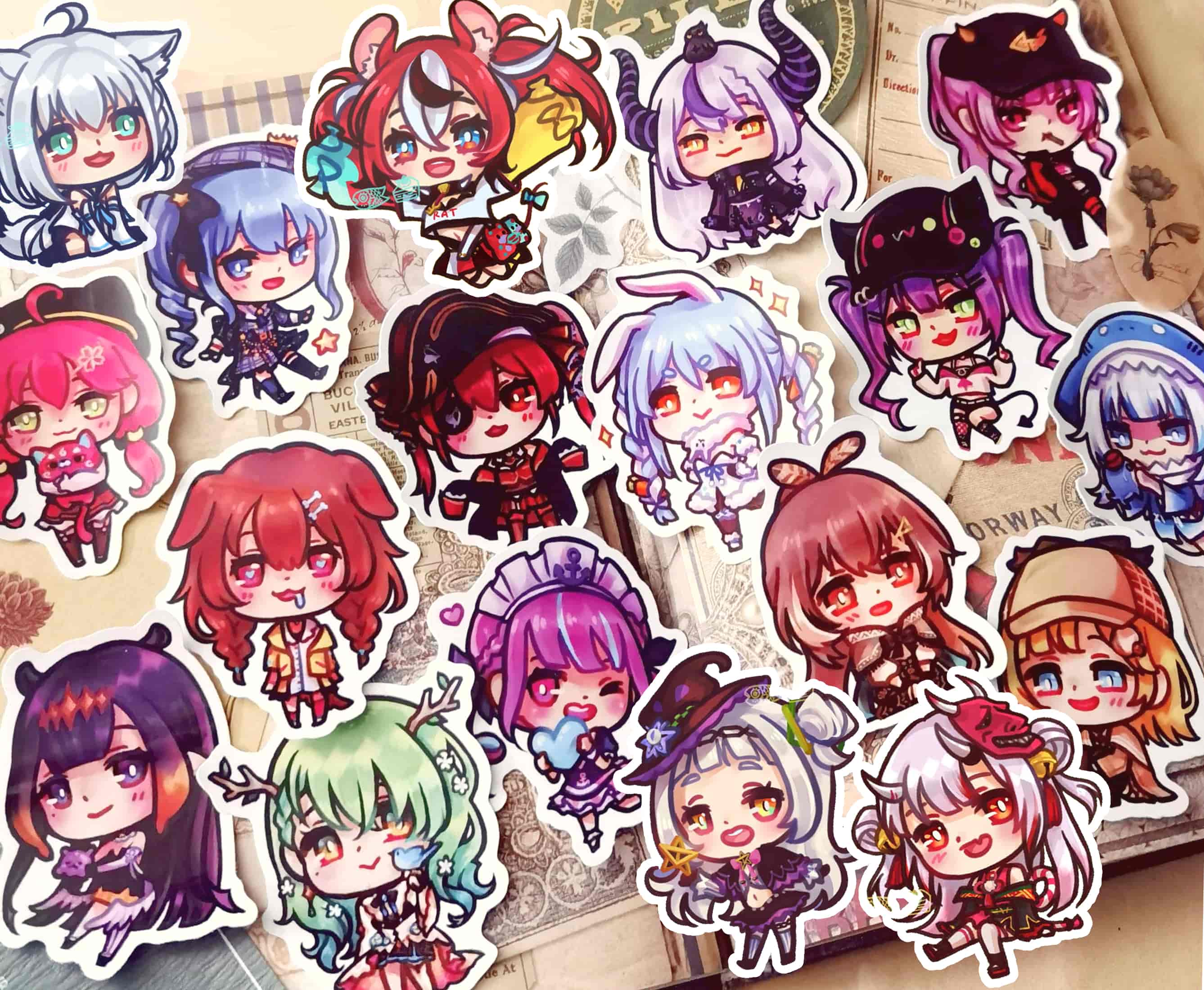 Hololive Stickers