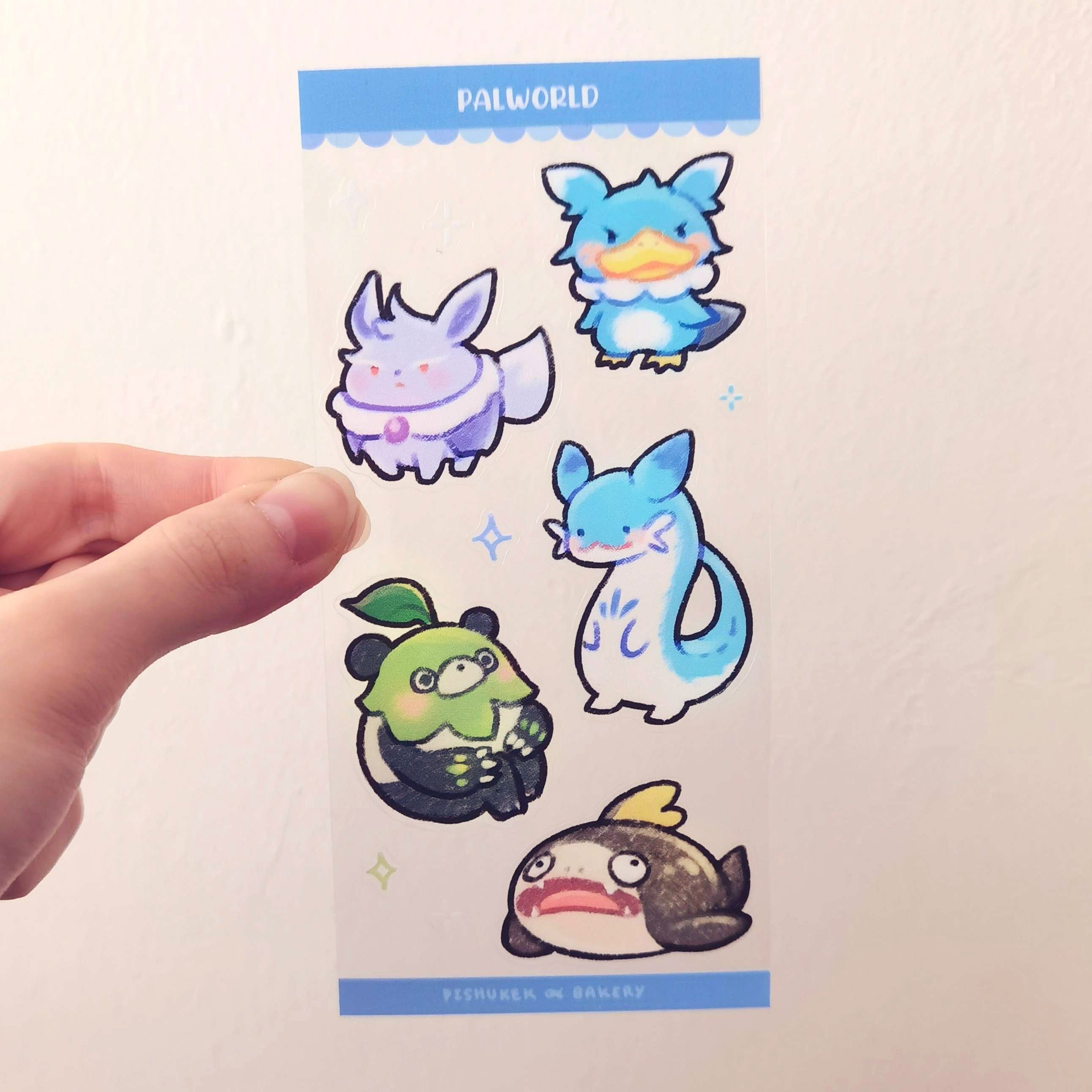 Palworld Sticker Sheet