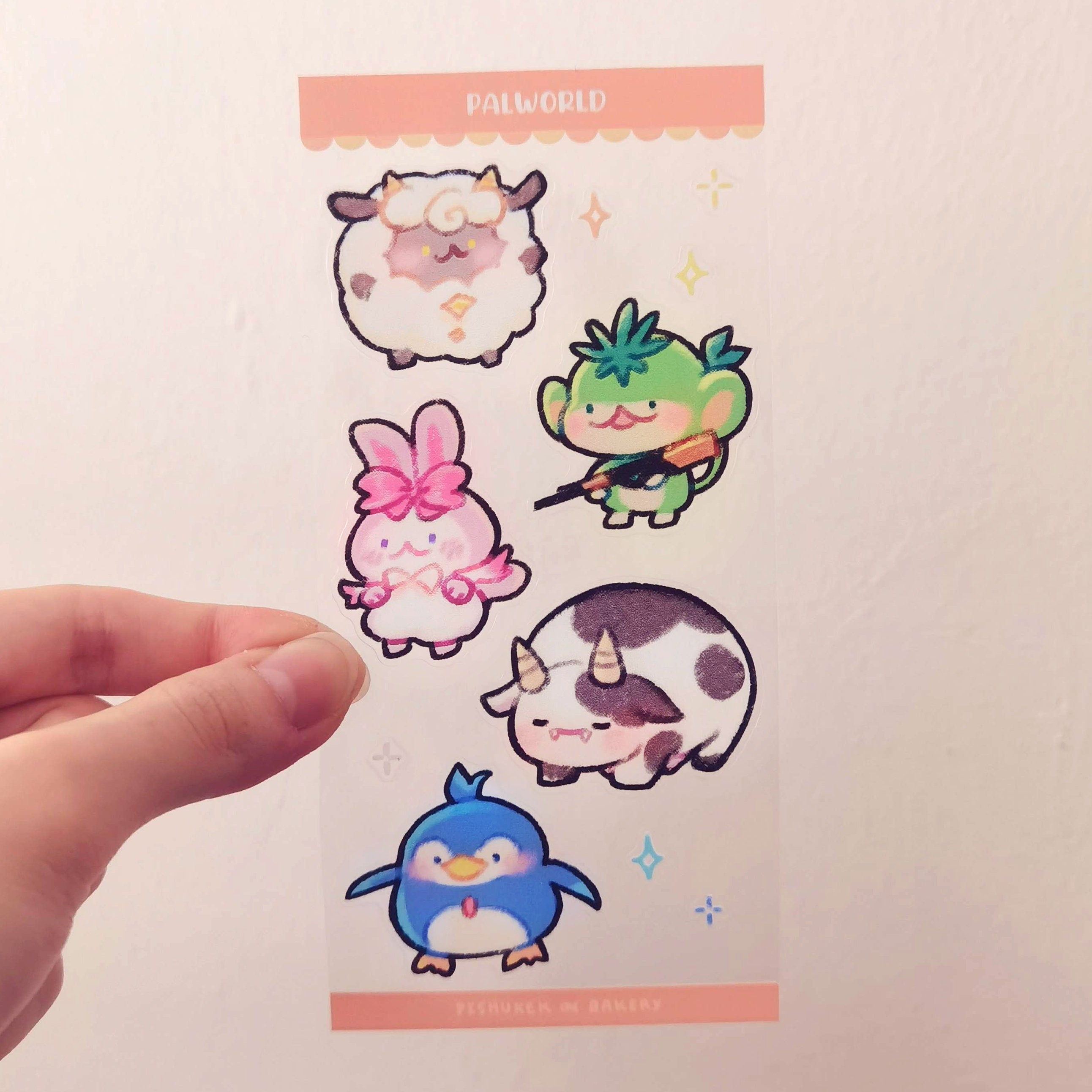 Palworld Sticker Sheet