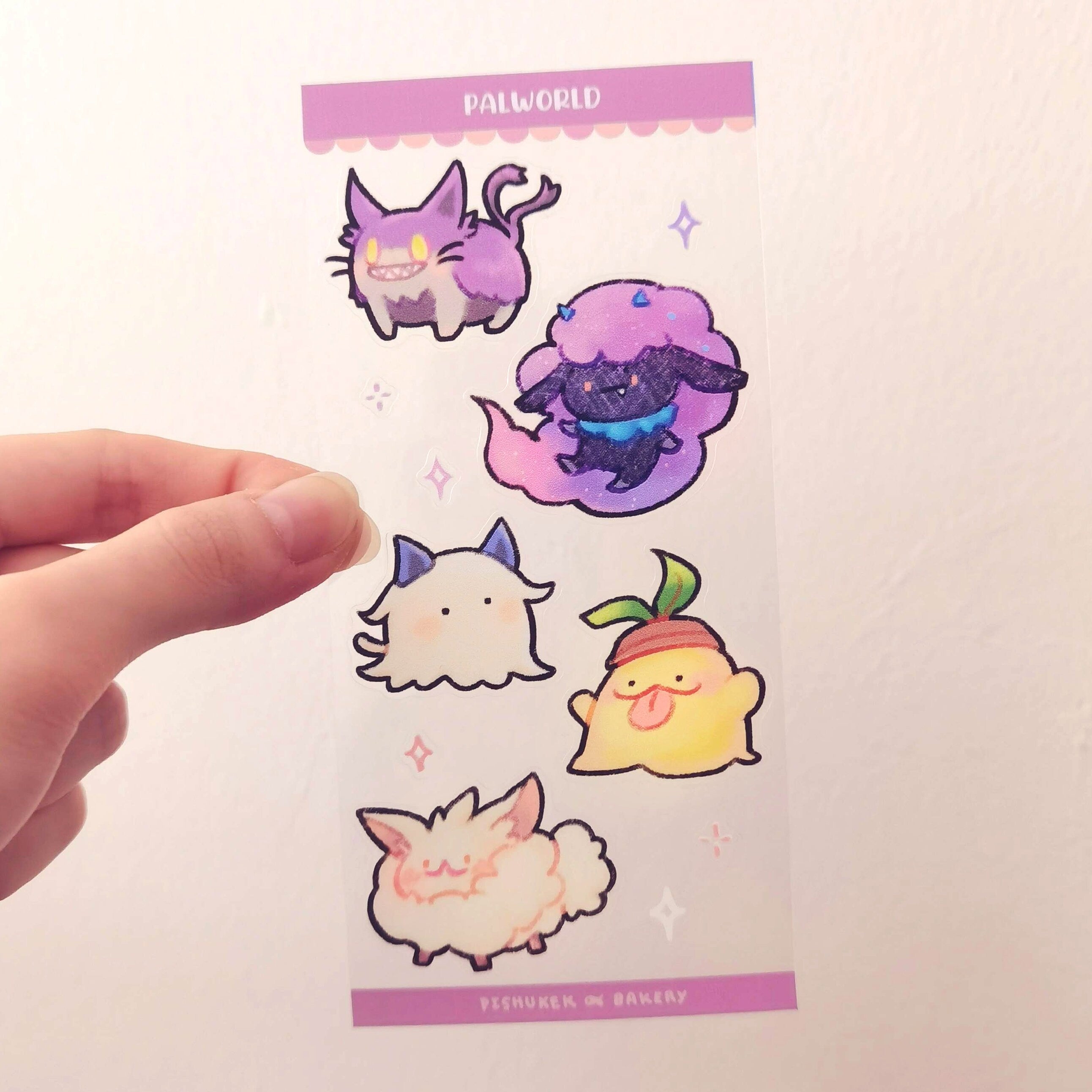Palworld Sticker Sheet