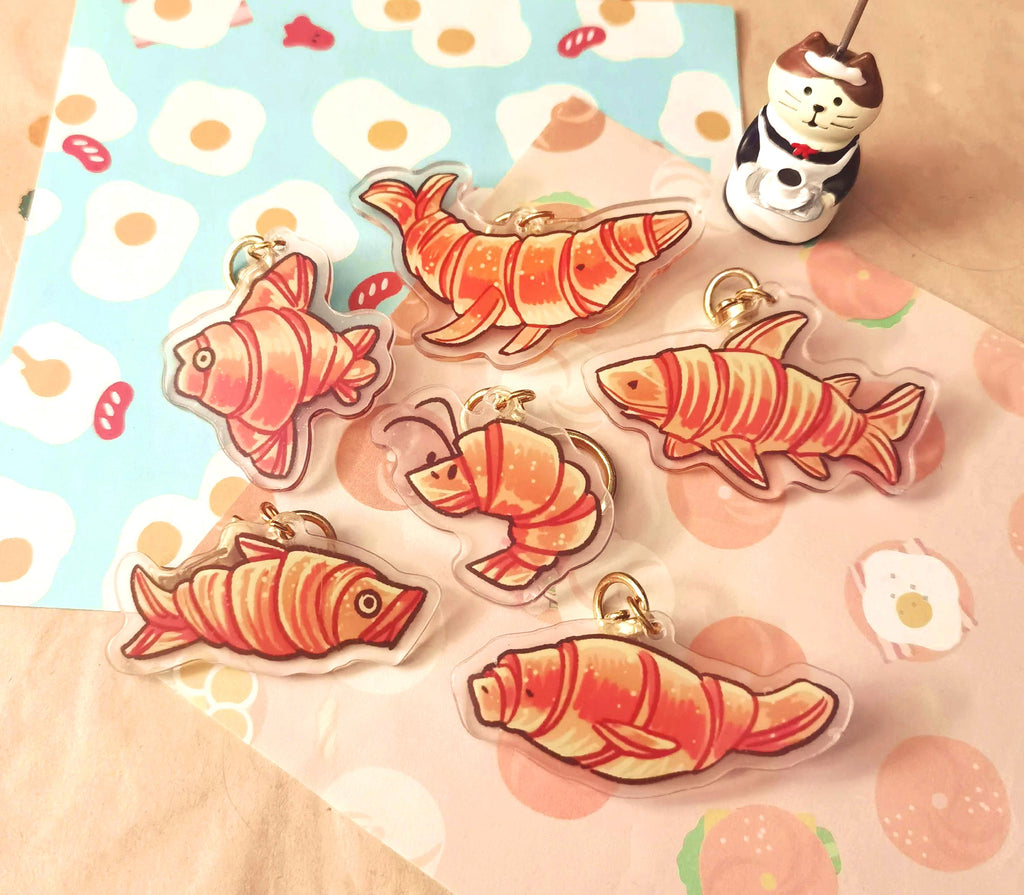 Sea croissants Keychain