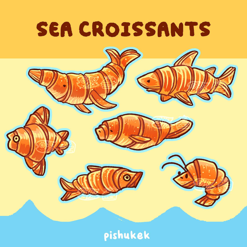 Sea croissants Keychain