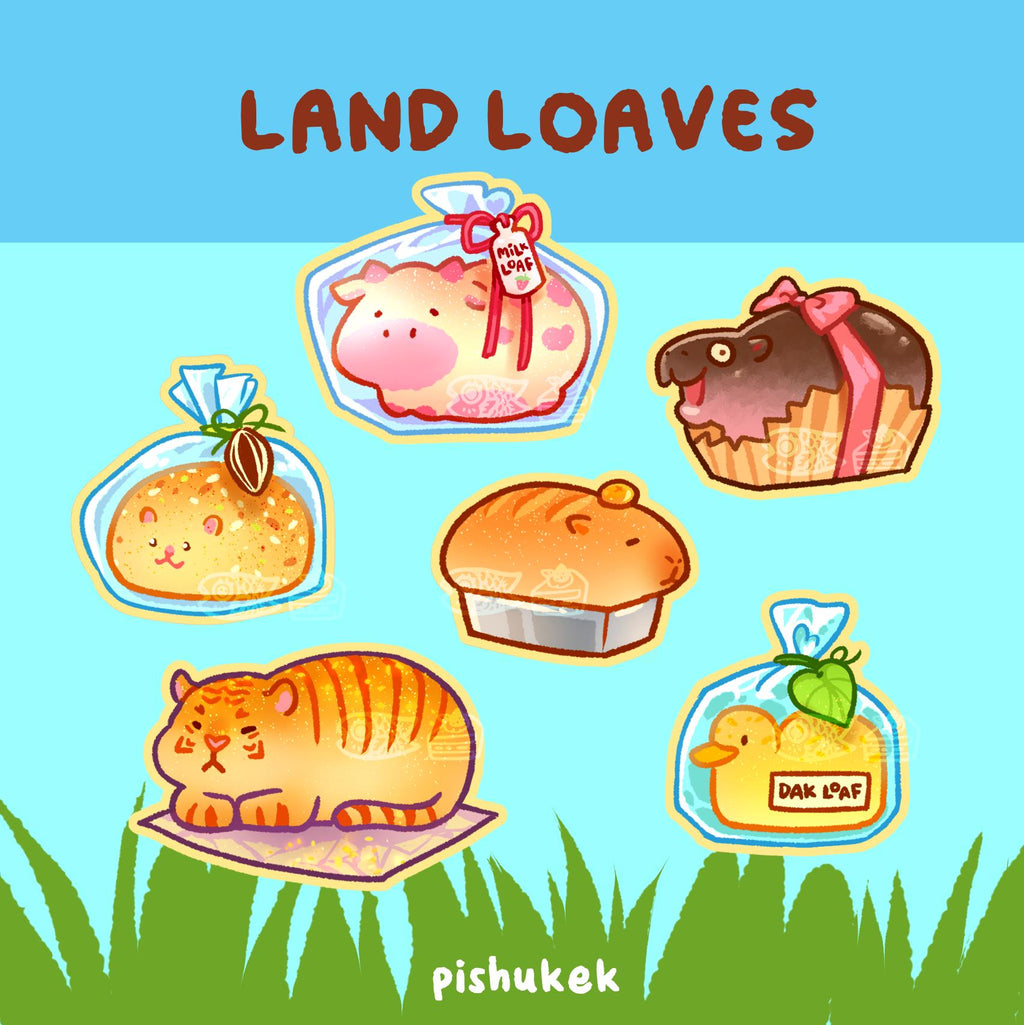 Land loaves Keychains