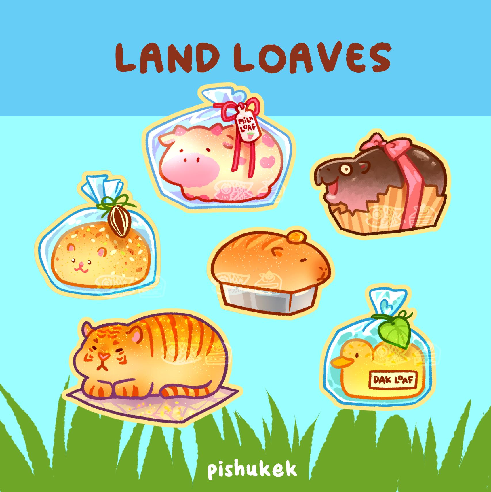 Land loaves Keychains