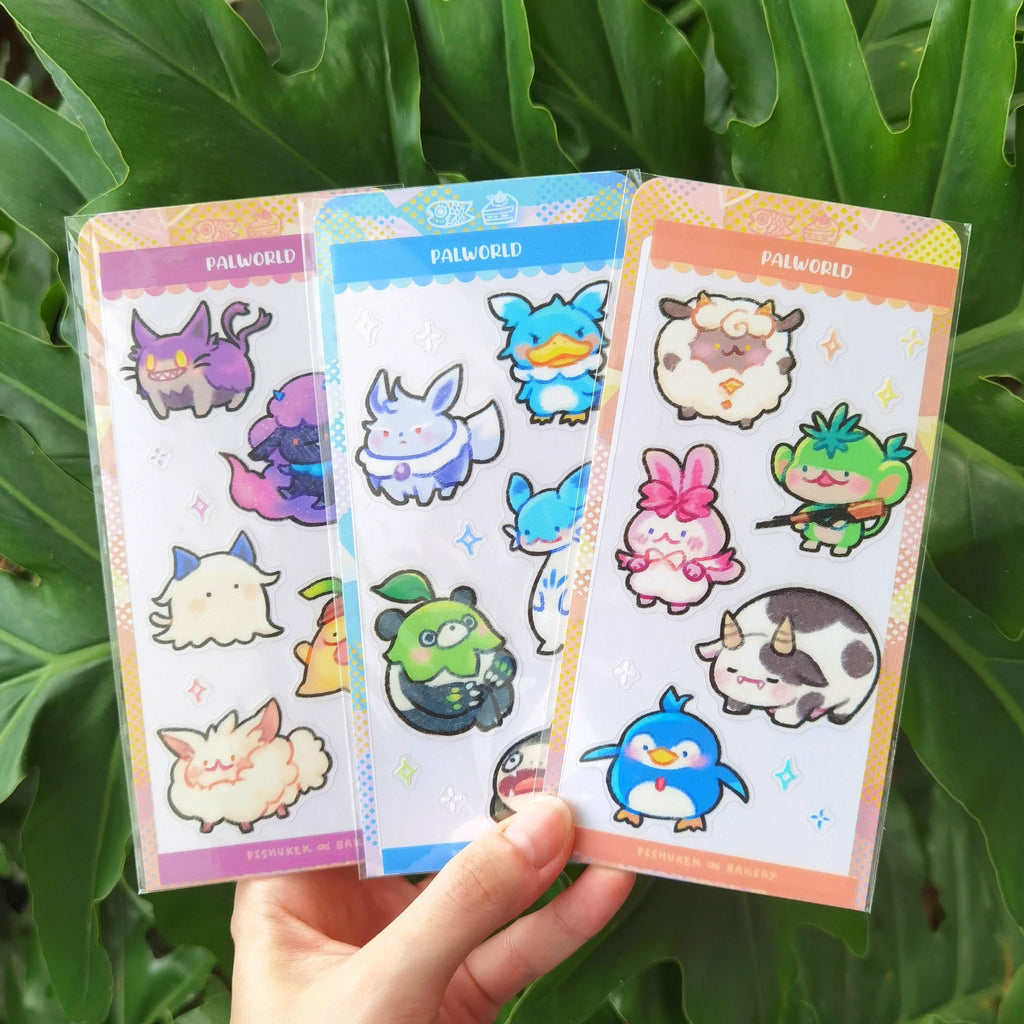 Palworld Sticker Sheet