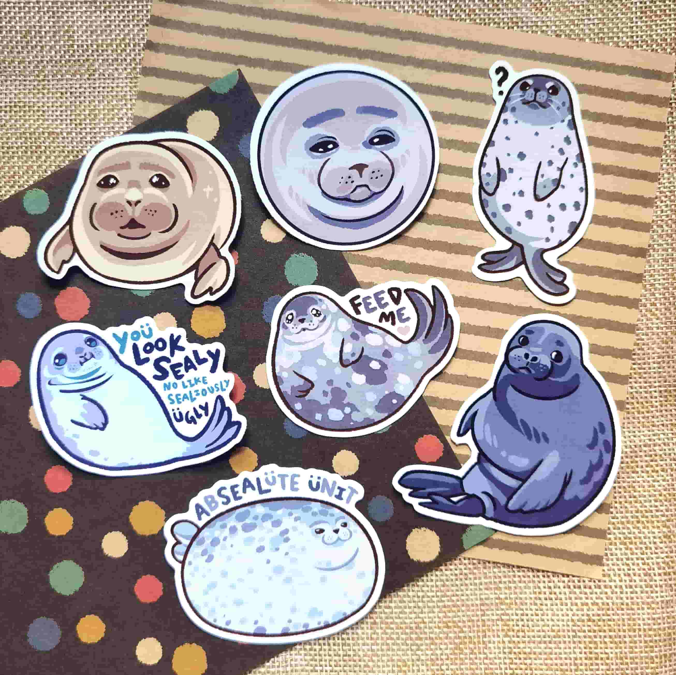 Phat Phoque Stickers