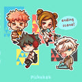 JJK Sticker Set