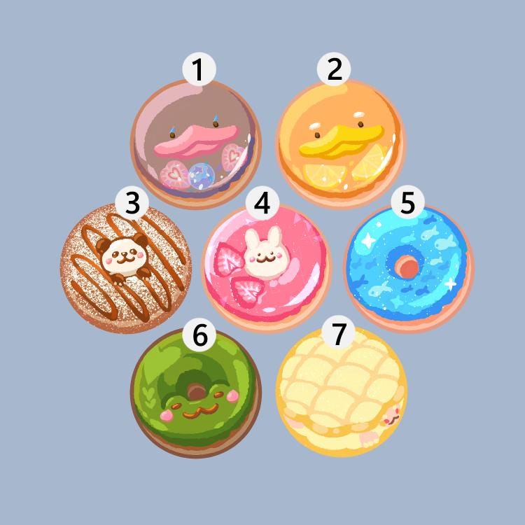 Donut Squishy Badges