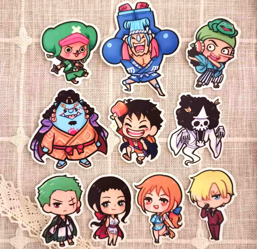 Wano Themed Pirates Stickers