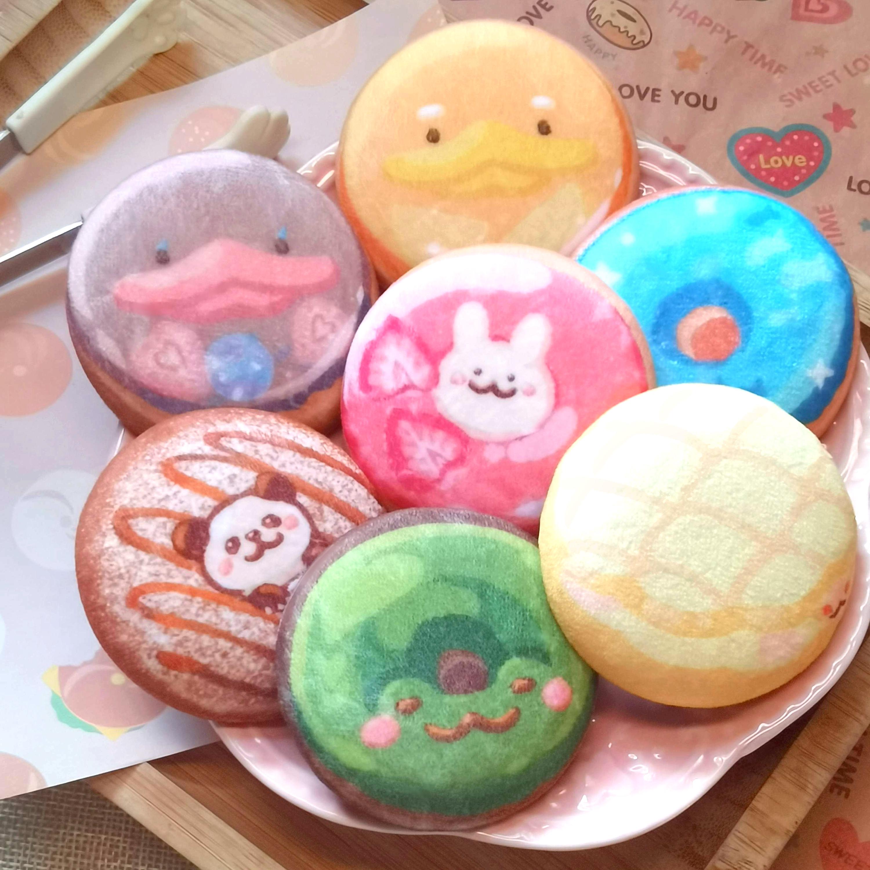 Donut Squishy Badges