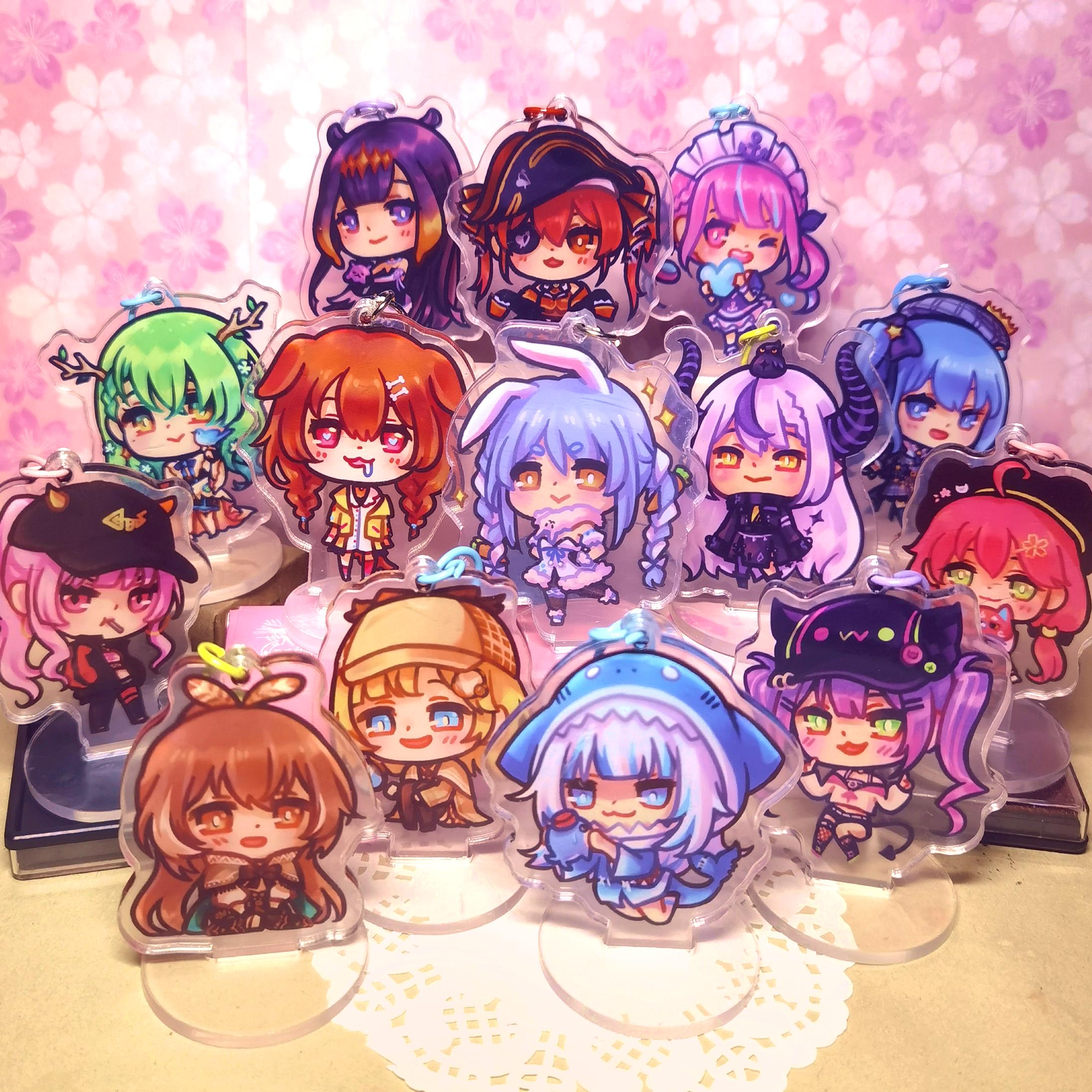 Hololive Standee Keychain