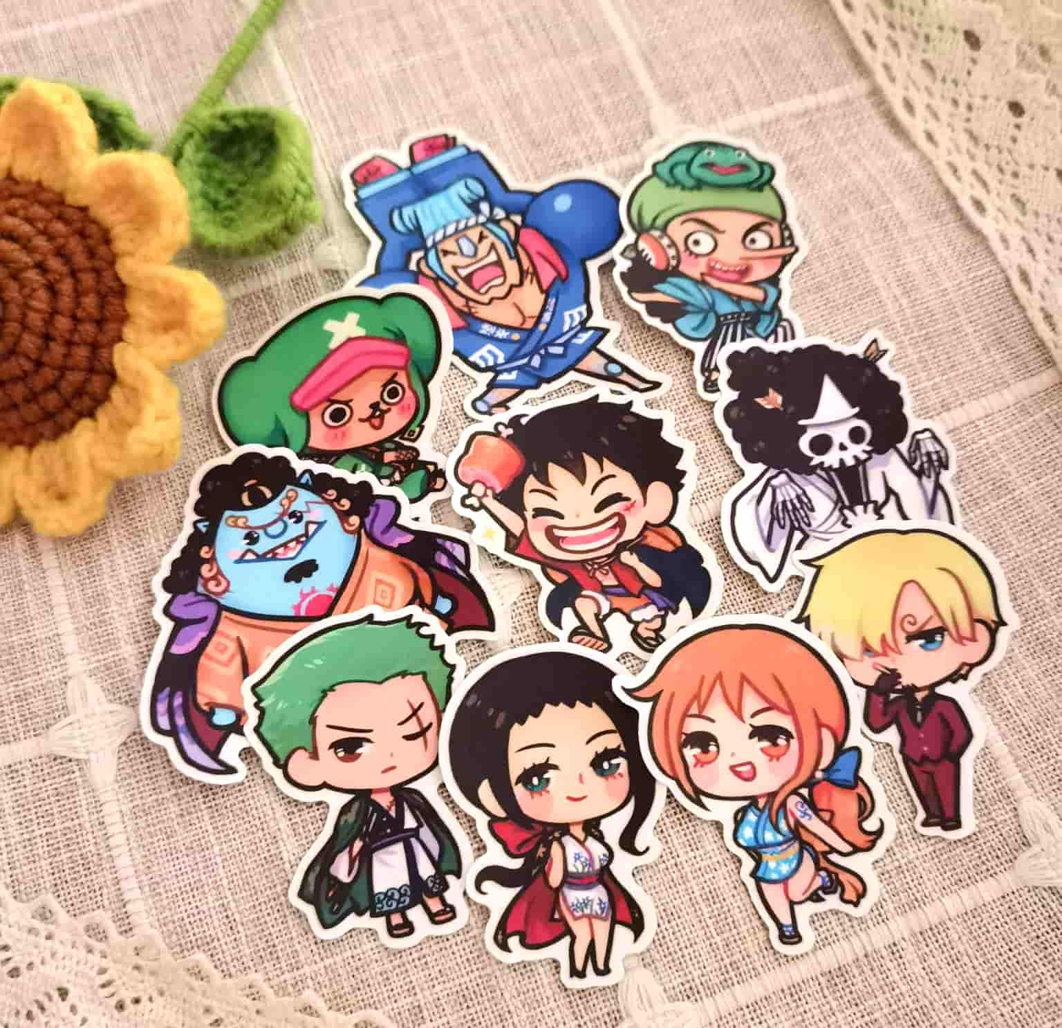 Wano Themed Pirates Stickers