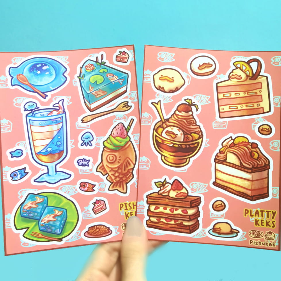 Keks Sticker Sheets