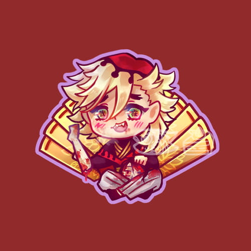 Demon Anime Stickers