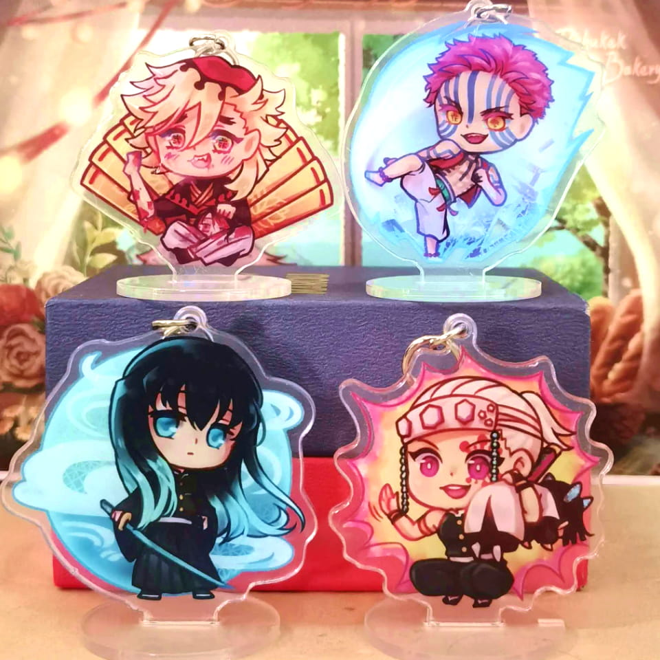 Demon Anime Standee Keychain