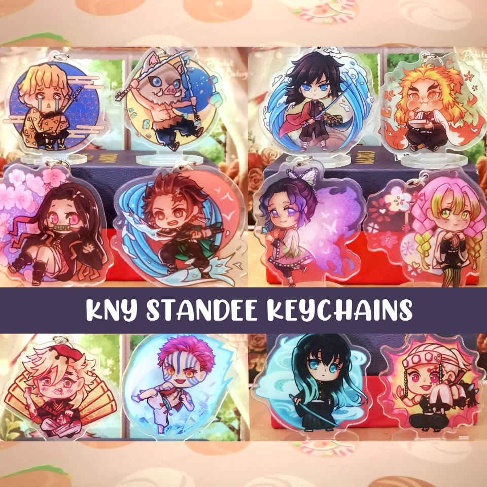 Demon Anime Standee Keychain