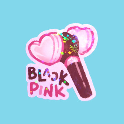 KPOP Lightstick Logo Stickers