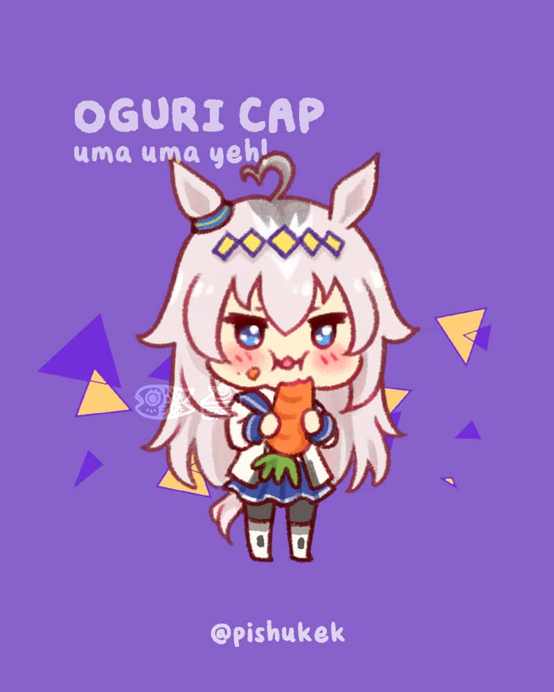 Uma Musume Standee Keychain