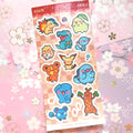Gen 2 3 4 Pokes Stickers
