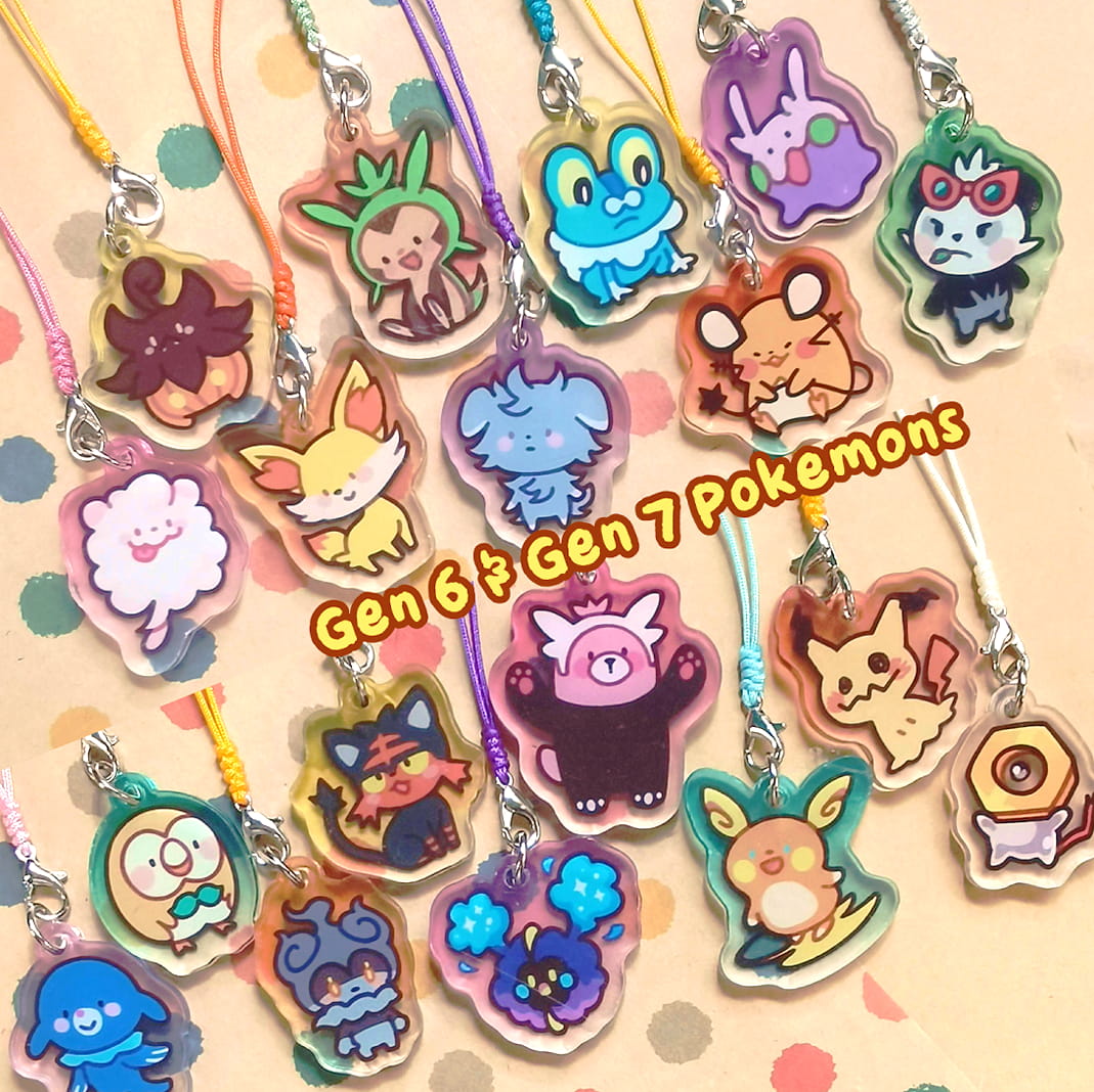 Pokes Phone charm | Gen 6 & Gen 7
