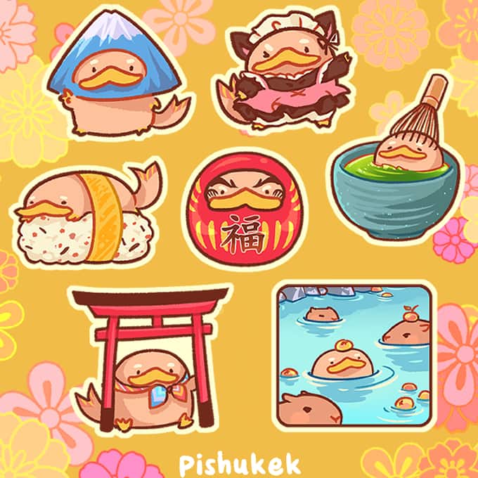 Platypus Sticker Packs